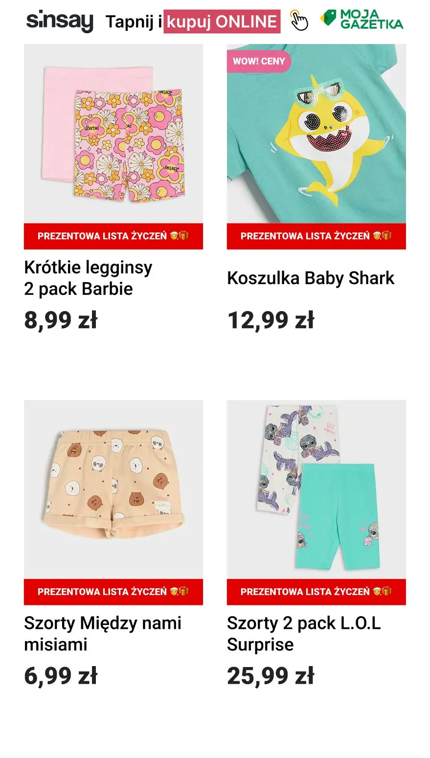 gazetka promocyjna Sinsay Prezentowa lista życzeń 🎁🧑🎄 - Strona 8