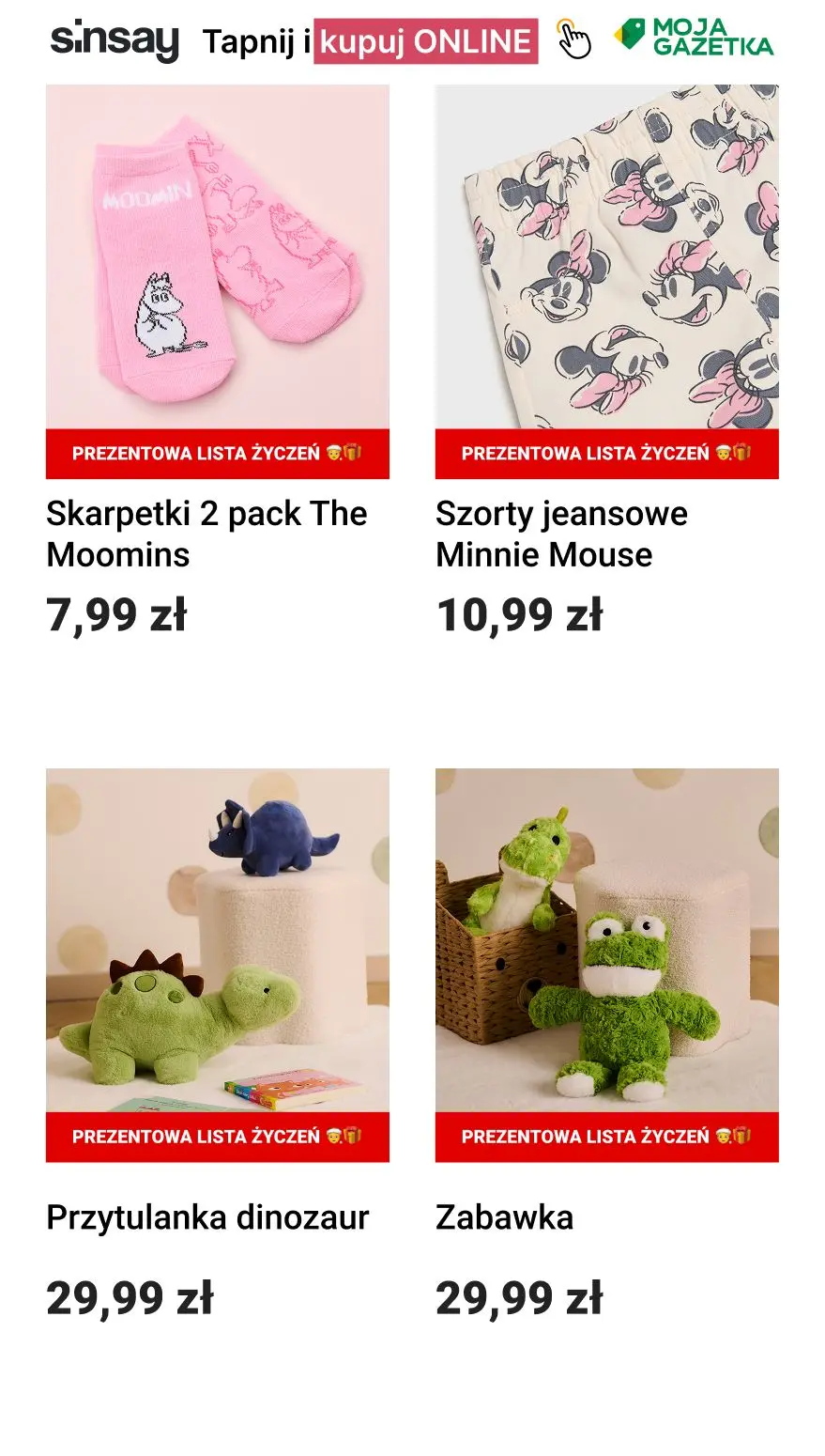 gazetka promocyjna Sinsay Prezentowa lista życzeń 🎁🧑🎄 - Strona 9