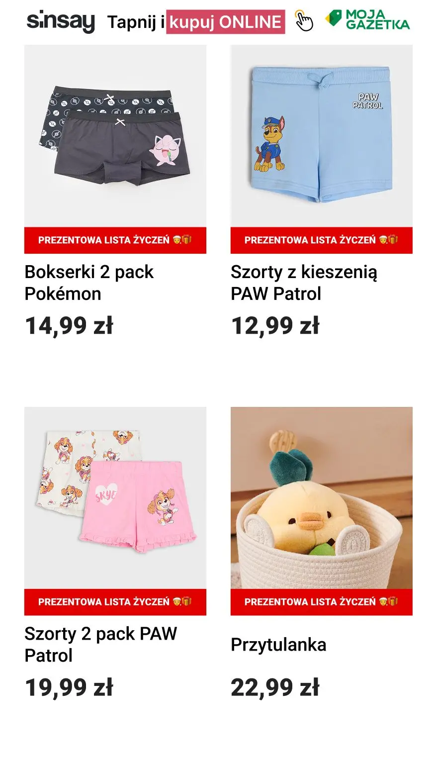 gazetka promocyjna Sinsay Prezentowa lista życzeń 🎁🧑🎄 - Strona 10