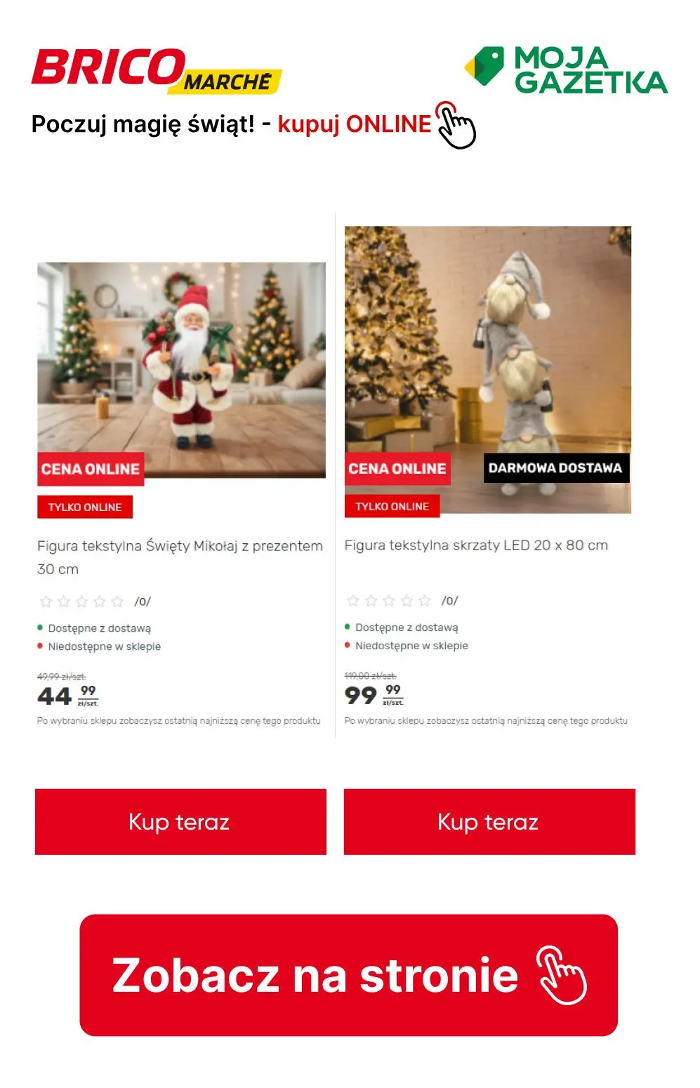 gazetka promocyjna BRICOMARCHE Poczuj magię świąt! - Strona 3