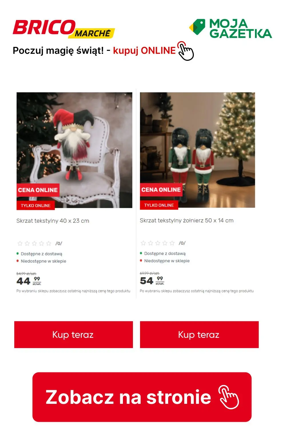 gazetka promocyjna BRICOMARCHE Poczuj magię świąt! - Strona 4