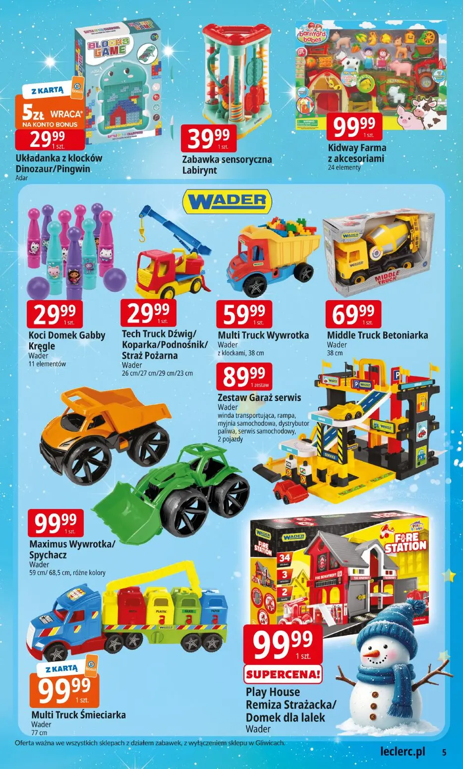 gazetka promocyjna E.Leclerc Magiczny świat zabawek - Strona 5