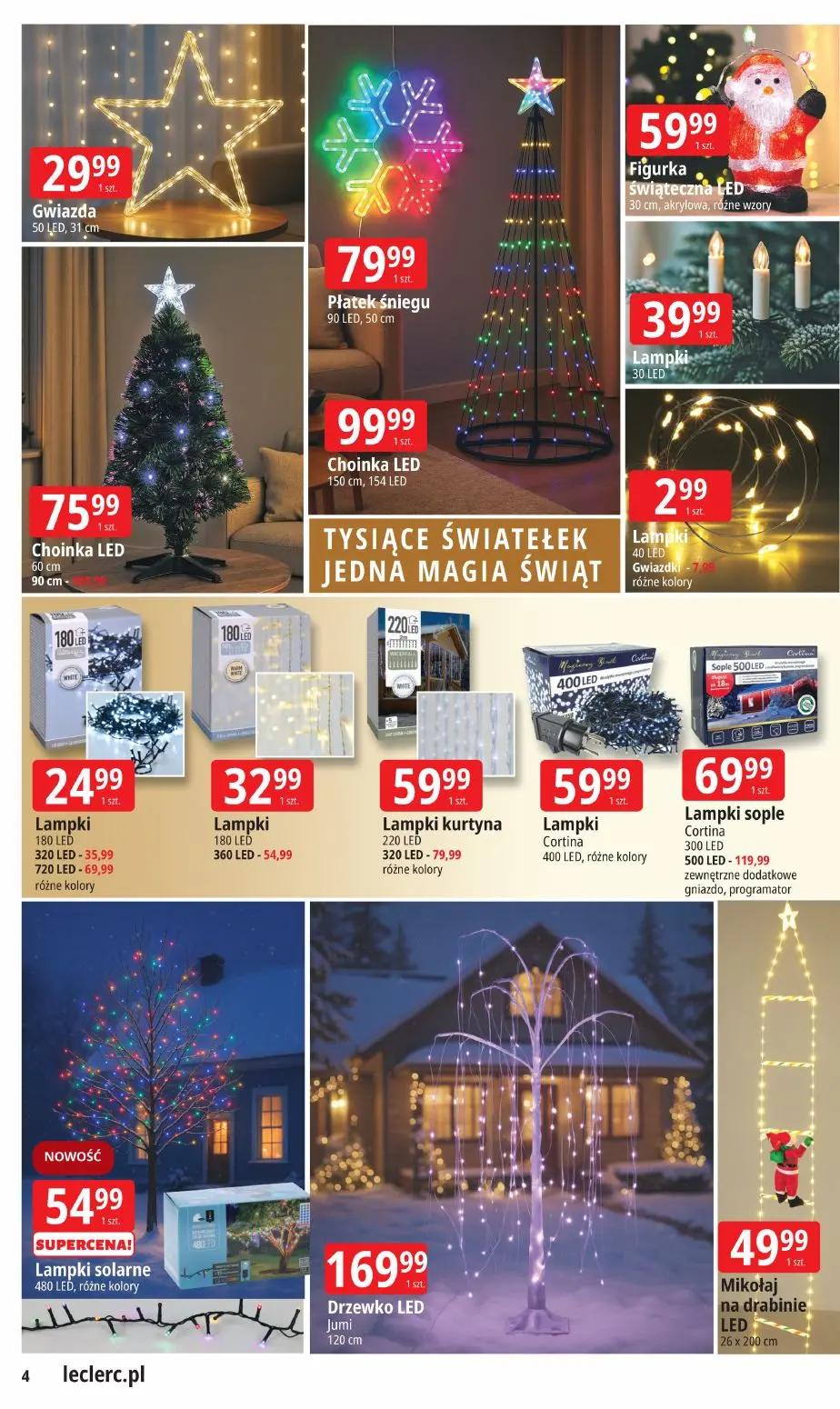 gazetka promocyjna E.Leclerc Dom, klimat, styl - Strona 4