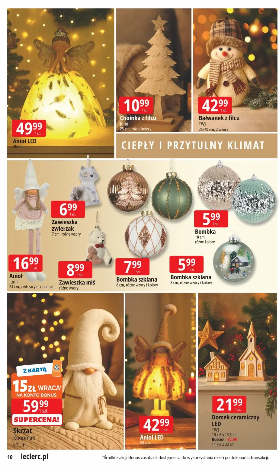 gazetka promocyjna E.Leclerc Dom, klimat, styl - Strona 10