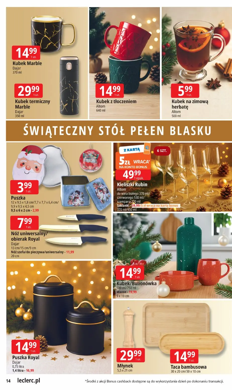 gazetka promocyjna E.Leclerc Dom, klimat, styl - Strona 14
