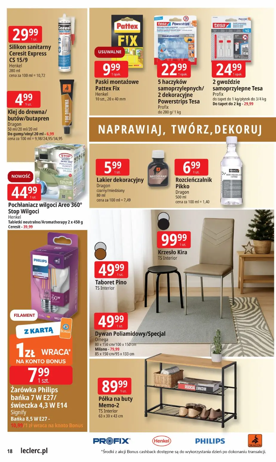 gazetka promocyjna E.Leclerc Dom, klimat, styl - Strona 18