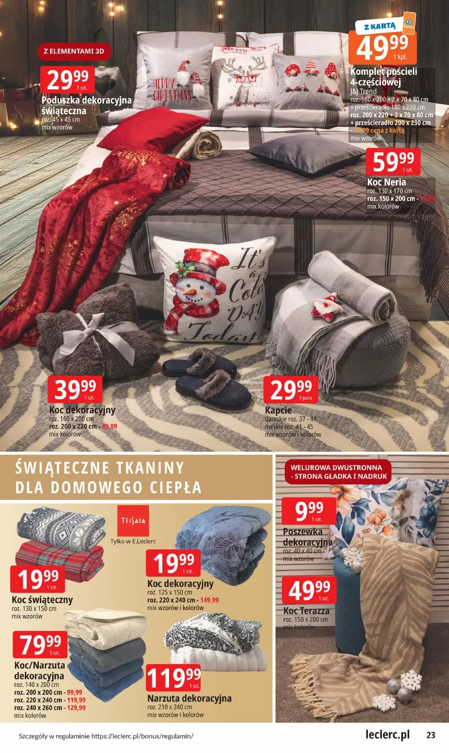 gazetka promocyjna E.Leclerc Dom, klimat, styl - Strona 23