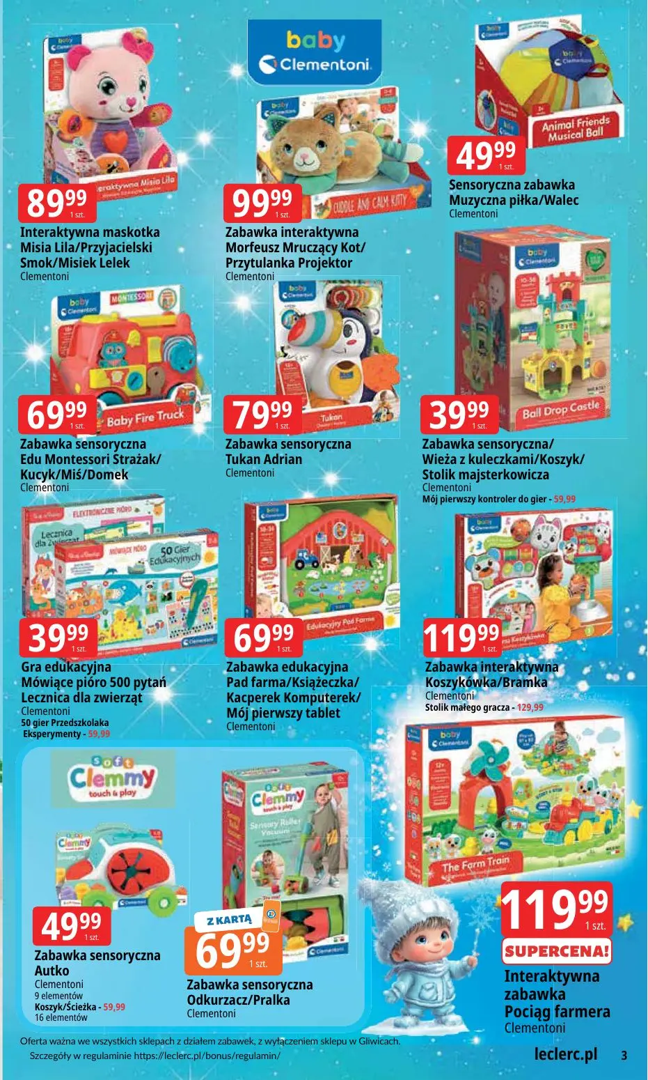 gazetka promocyjna E.Leclerc Magiczny świat zabawek - oferta rozszerzona - Strona 3