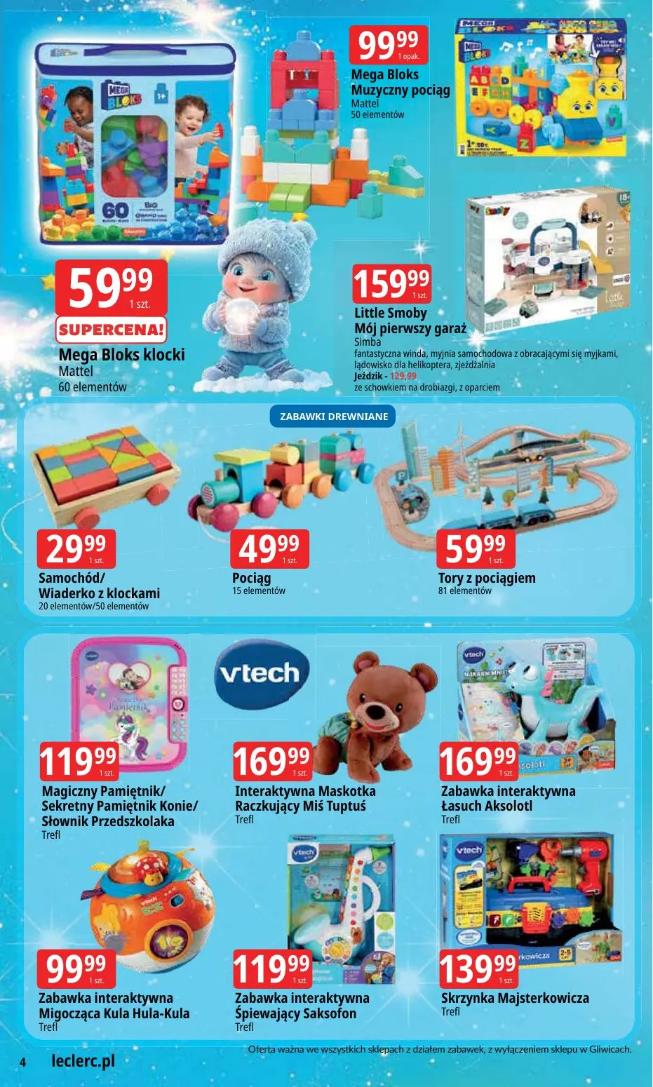 gazetka promocyjna E.Leclerc Magiczny świat zabawek - oferta rozszerzona - Strona 4