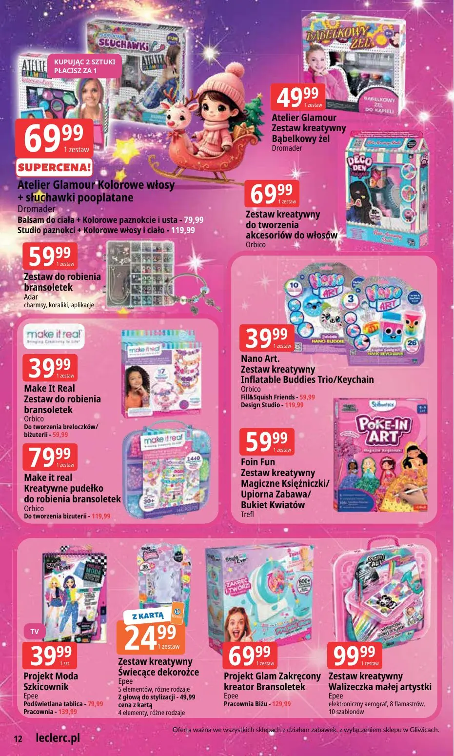 gazetka promocyjna E.Leclerc Magiczny świat zabawek - oferta rozszerzona - Strona 12