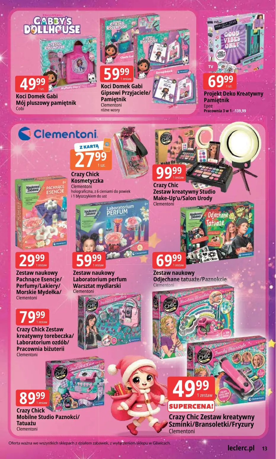 gazetka promocyjna E.Leclerc Magiczny świat zabawek - oferta rozszerzona - Strona 13