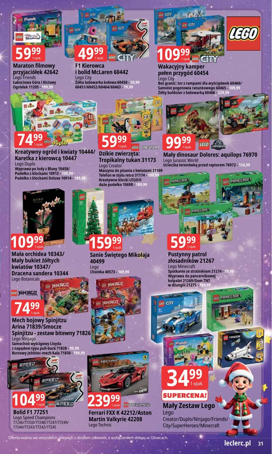 gazetka promocyjna E.Leclerc Magiczny świat zabawek - oferta rozszerzona - Strona 31