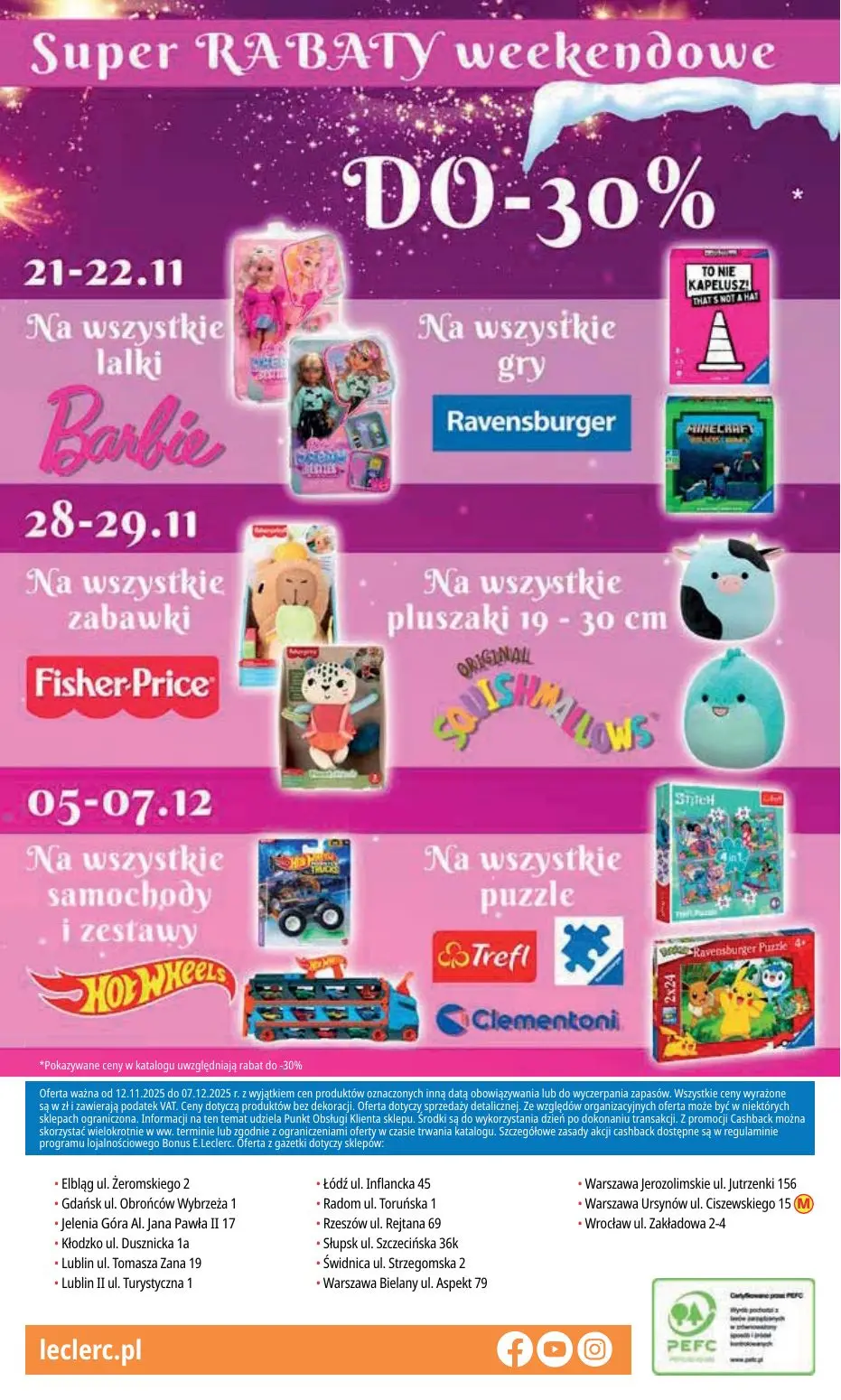 gazetka promocyjna E.Leclerc Magiczny świat zabawek - oferta rozszerzona - Strona 32