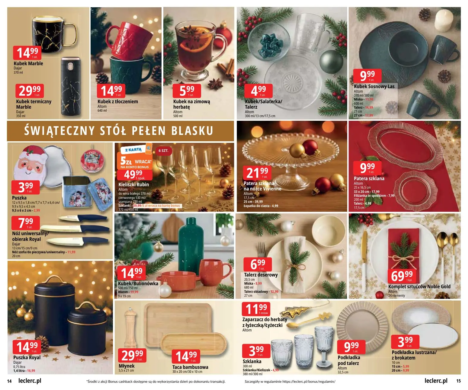 gazetka promocyjna E.Leclerc Dom, klimat, styl - oferta rozszerzona - Strona 8