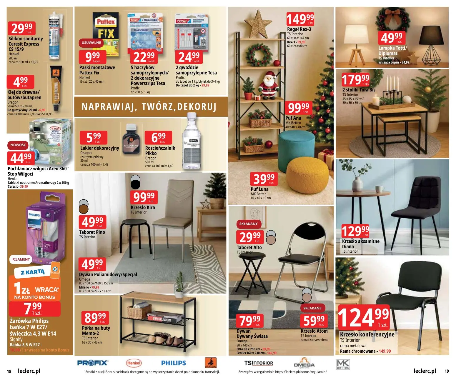 gazetka promocyjna E.Leclerc Dom, klimat, styl - oferta rozszerzona - Strona 10