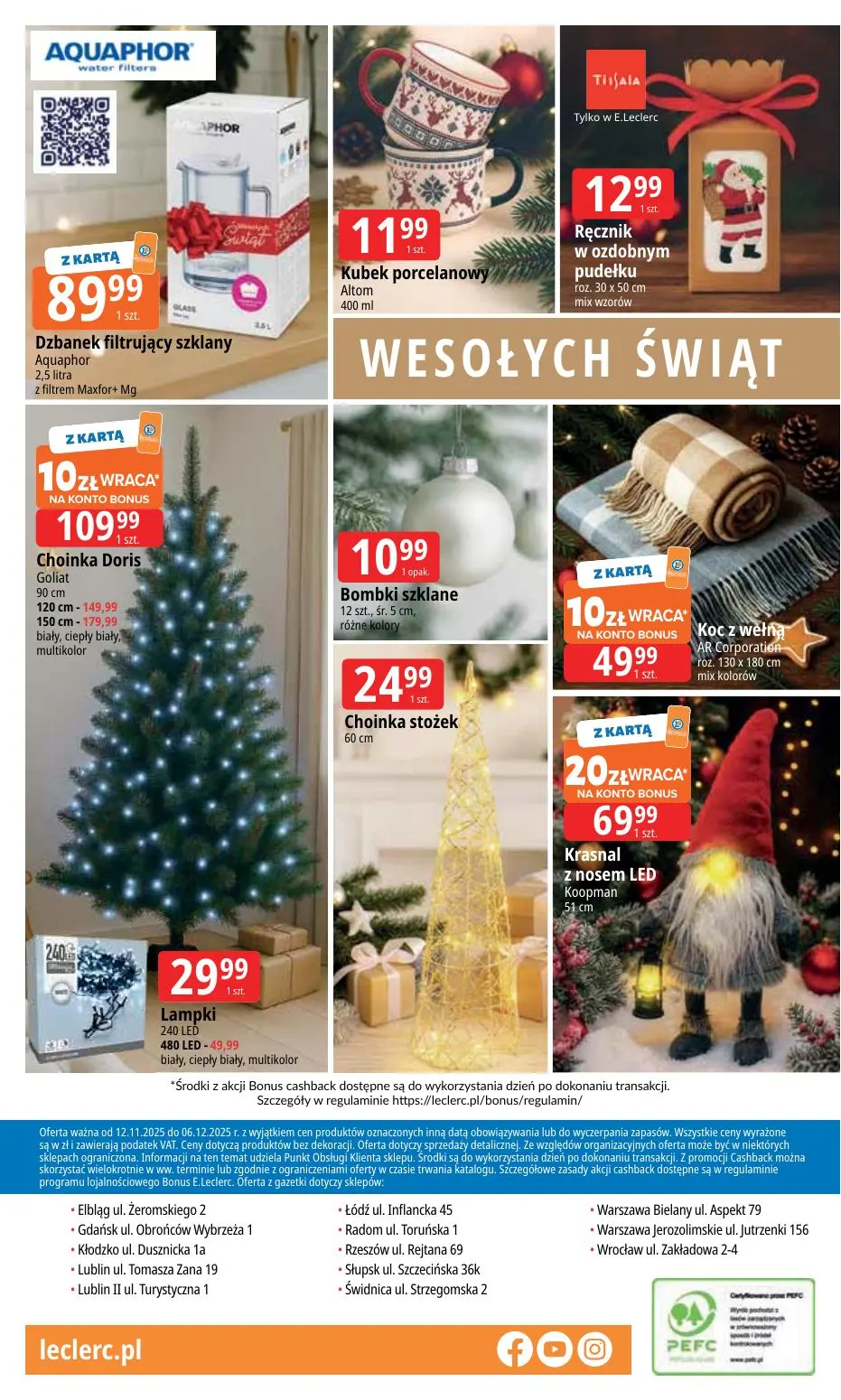 gazetka promocyjna E.Leclerc Dom, klimat, styl - oferta rozszerzona - Strona 13