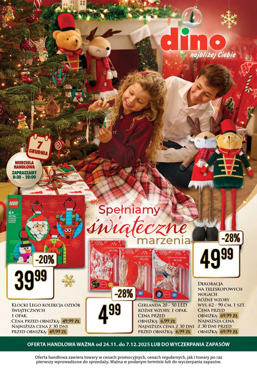 gazetka promocyjna dino Spełniamy świąteczne marzenia - Strona 1