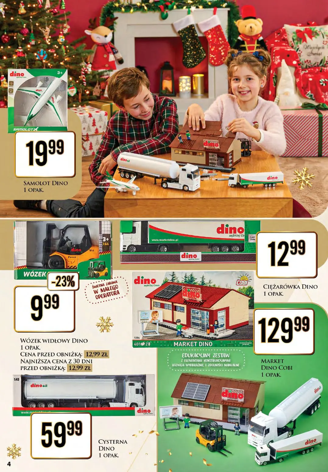 gazetka promocyjna dino Spełniamy świąteczne marzenia - Strona 4