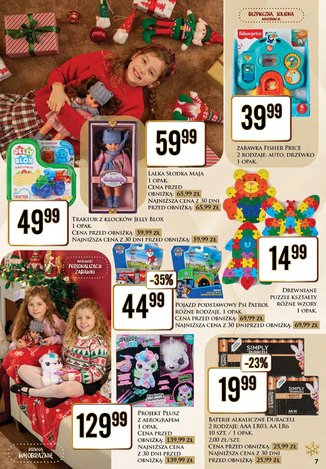 gazetka promocyjna dino Spełniamy świąteczne marzenia - Strona 7