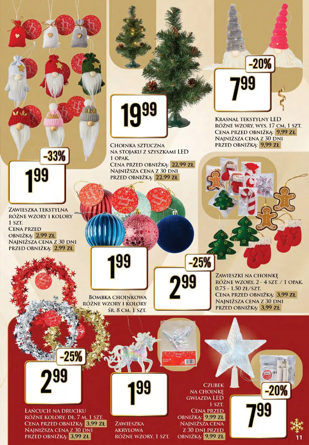 gazetka promocyjna dino Spełniamy świąteczne marzenia - Strona 11