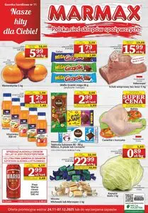 Gazetka promocyjna MARMAX, ważna od 2025-11-24 do 2025-12-07.
