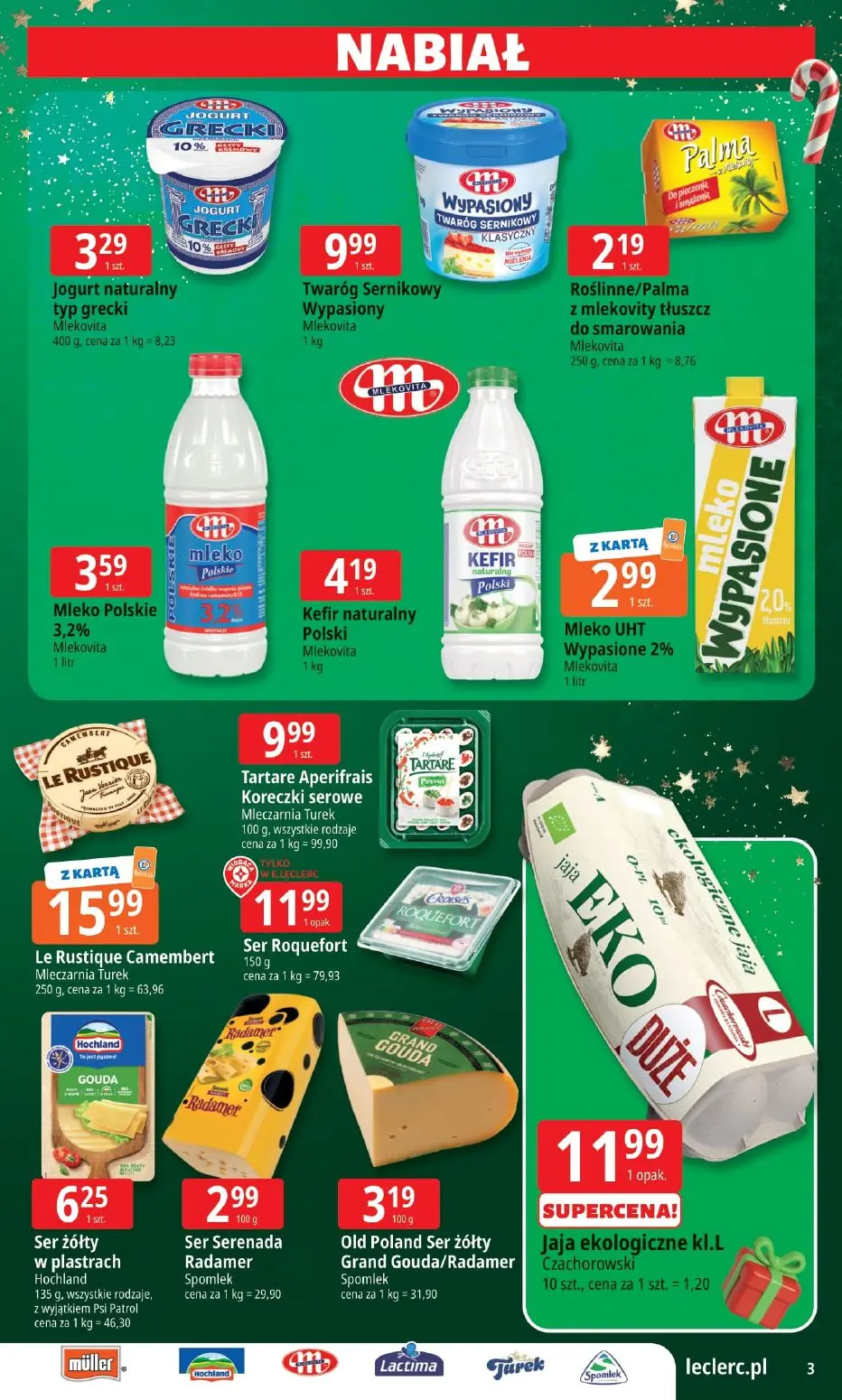 gazetka promocyjna E.Leclerc Mikołajkowy wybór w dobrej cenie - Strona 3