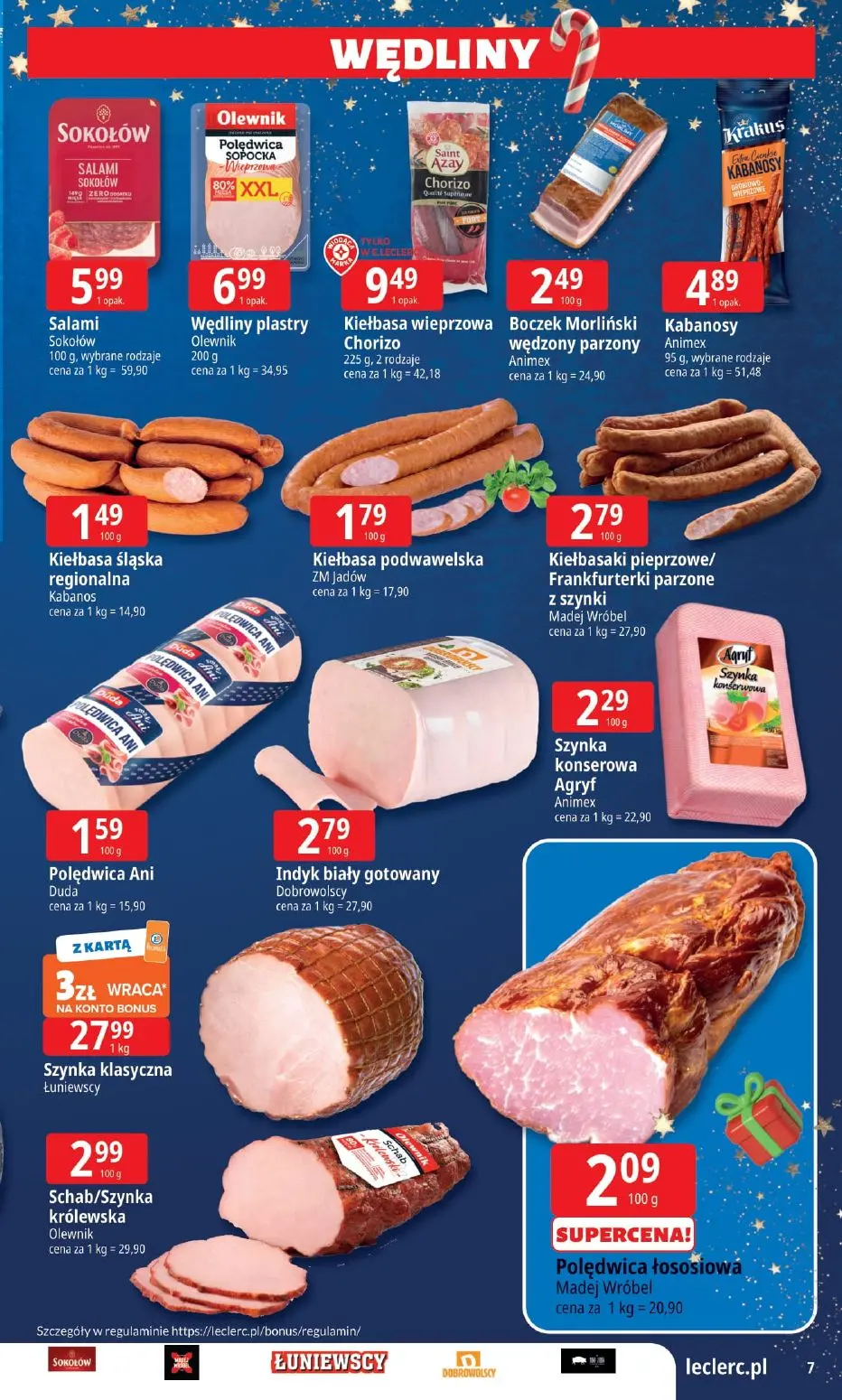 gazetka promocyjna E.Leclerc Mikołajkowy wybór w dobrej cenie - Strona 7