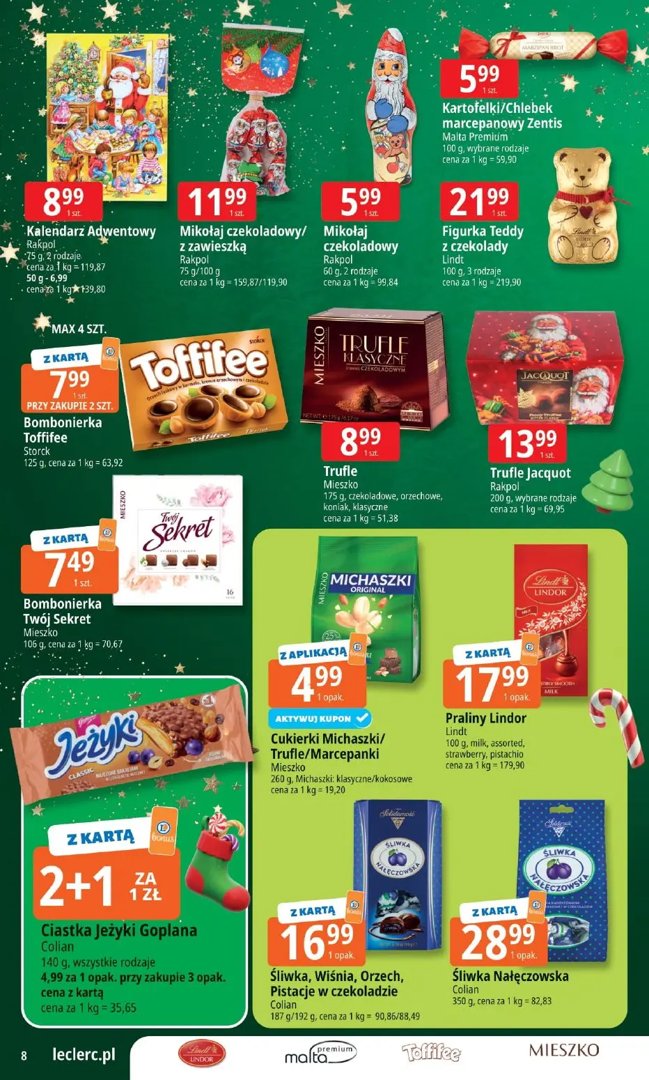 gazetka promocyjna E.Leclerc Mikołajkowy wybór w dobrej cenie - Strona 8