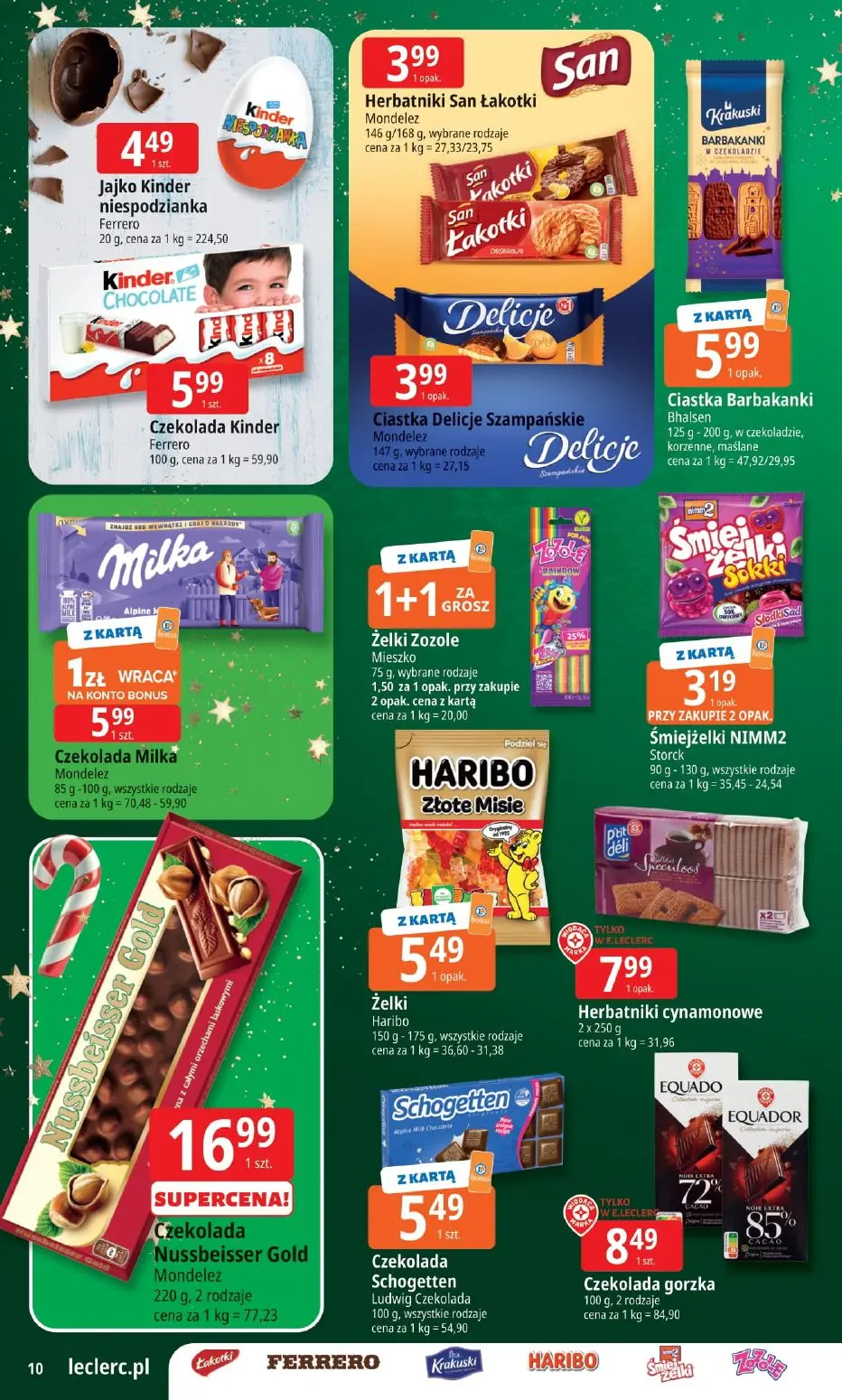 gazetka promocyjna E.Leclerc Mikołajkowy wybór w dobrej cenie - Strona 10