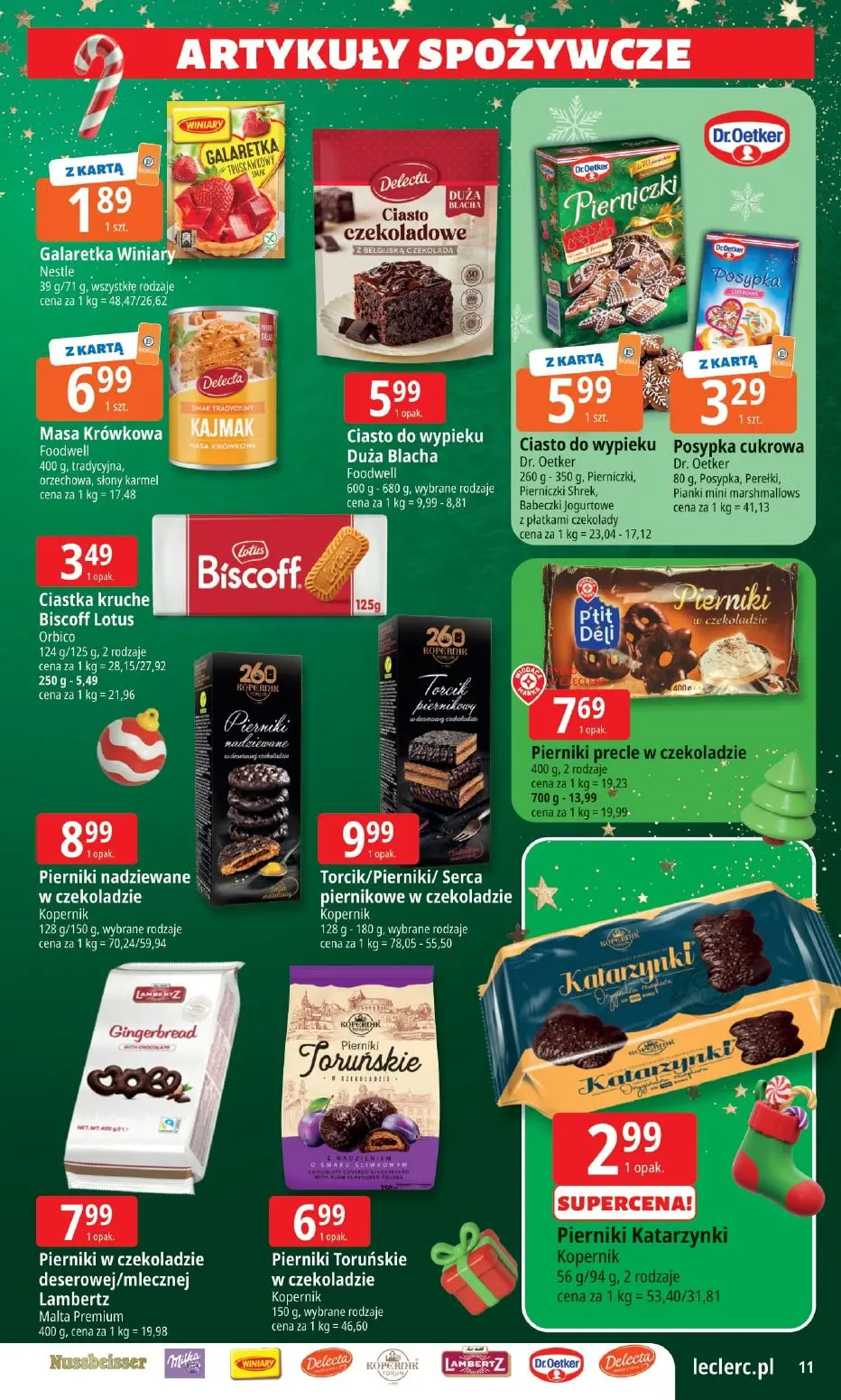 gazetka promocyjna E.Leclerc Mikołajkowy wybór w dobrej cenie - Strona 11
