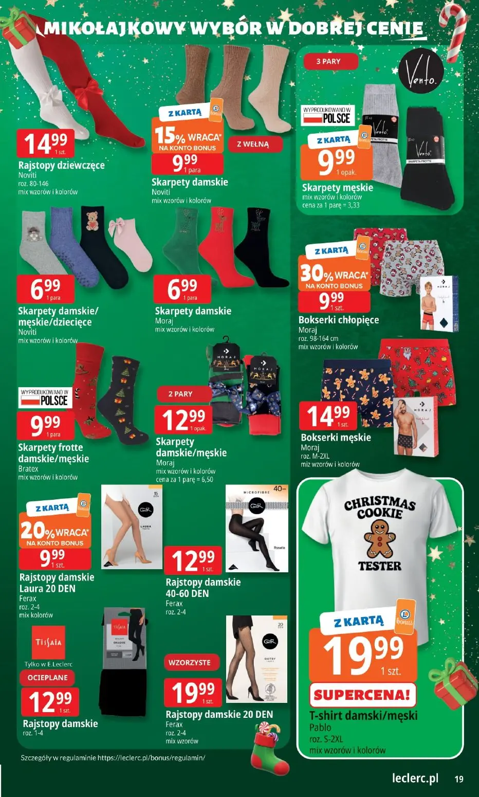 gazetka promocyjna E.Leclerc Mikołajkowy wybór w dobrej cenie - Strona 19