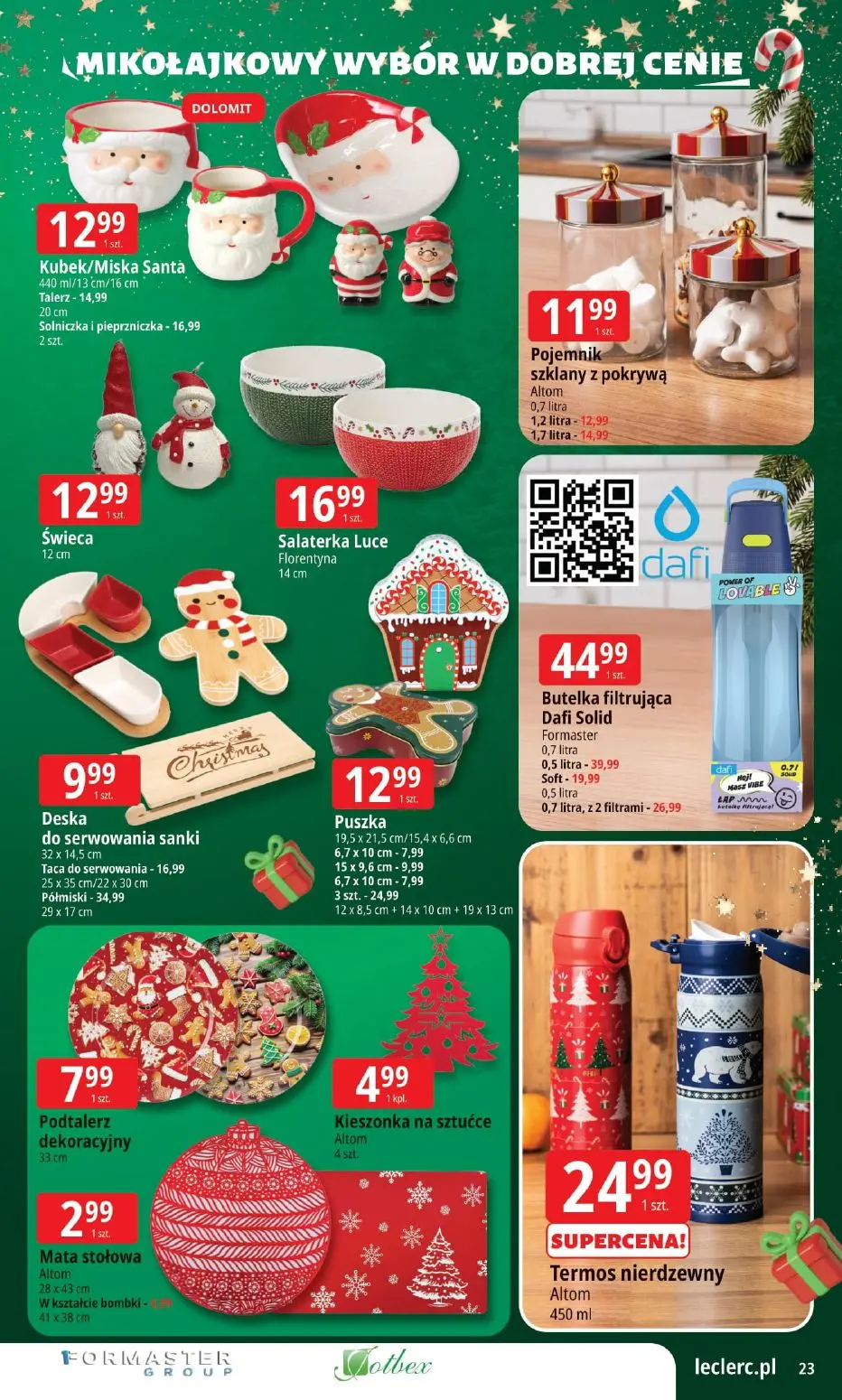 gazetka promocyjna E.Leclerc Mikołajkowy wybór w dobrej cenie - Strona 23