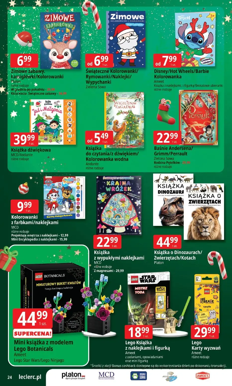 gazetka promocyjna E.Leclerc Mikołajkowy wybór w dobrej cenie - Strona 24