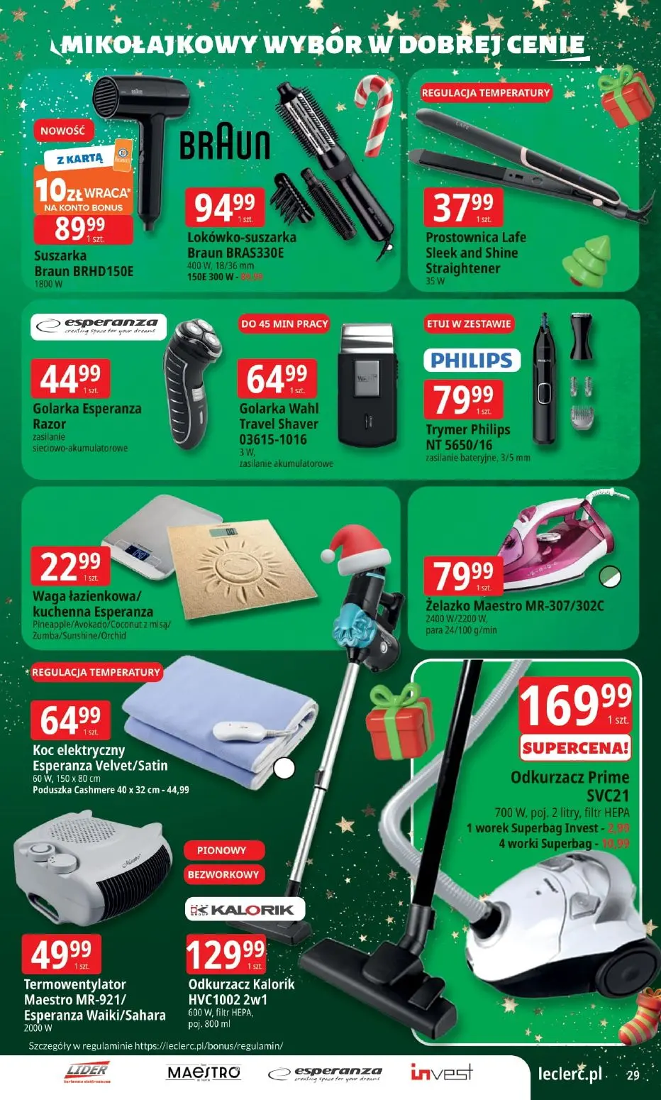 gazetka promocyjna E.Leclerc Mikołajkowy wybór w dobrej cenie - Strona 29