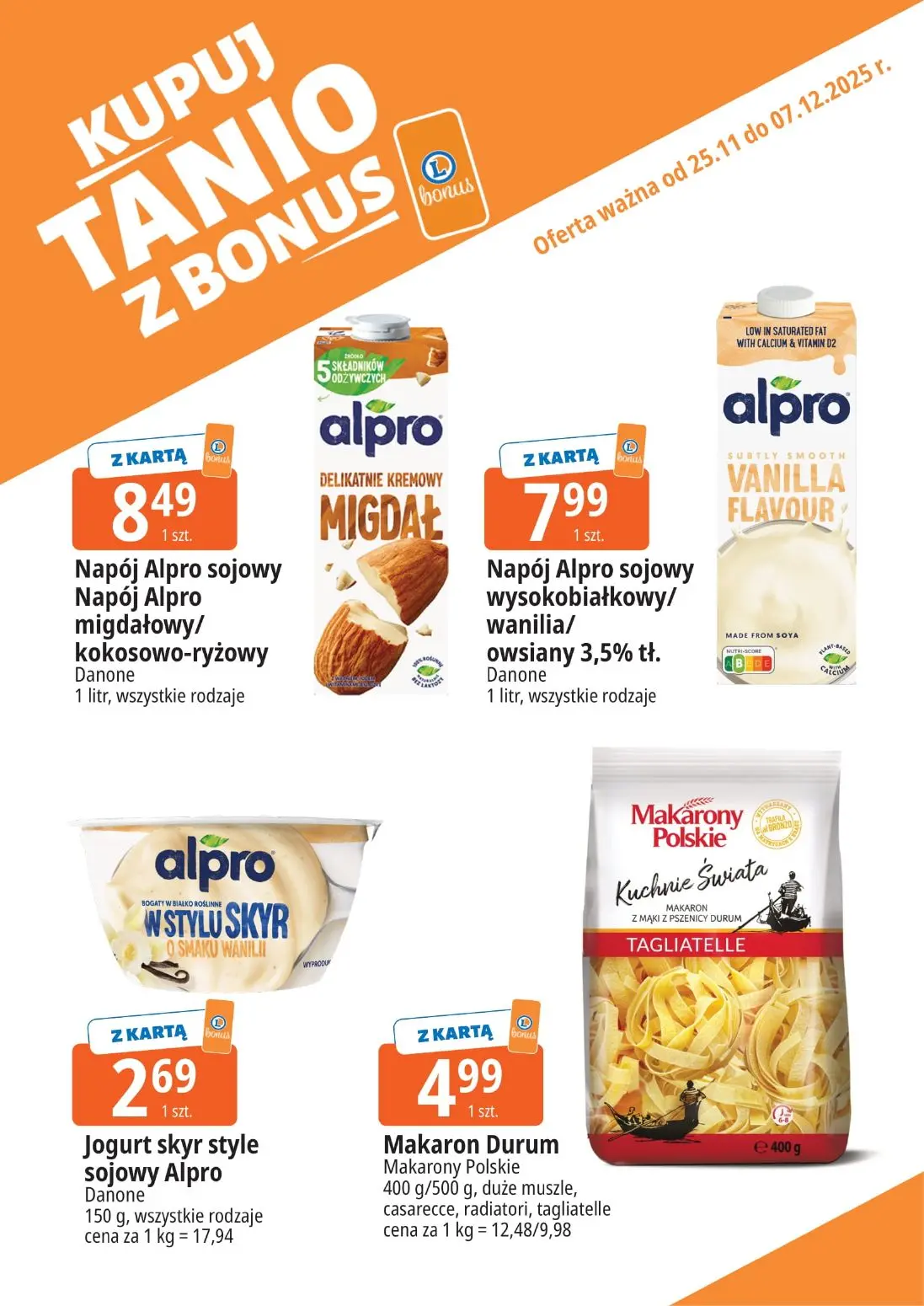 gazetka promocyjna E.Leclerc Bonus skanujesz kasę zyskujesz! - Strona 4