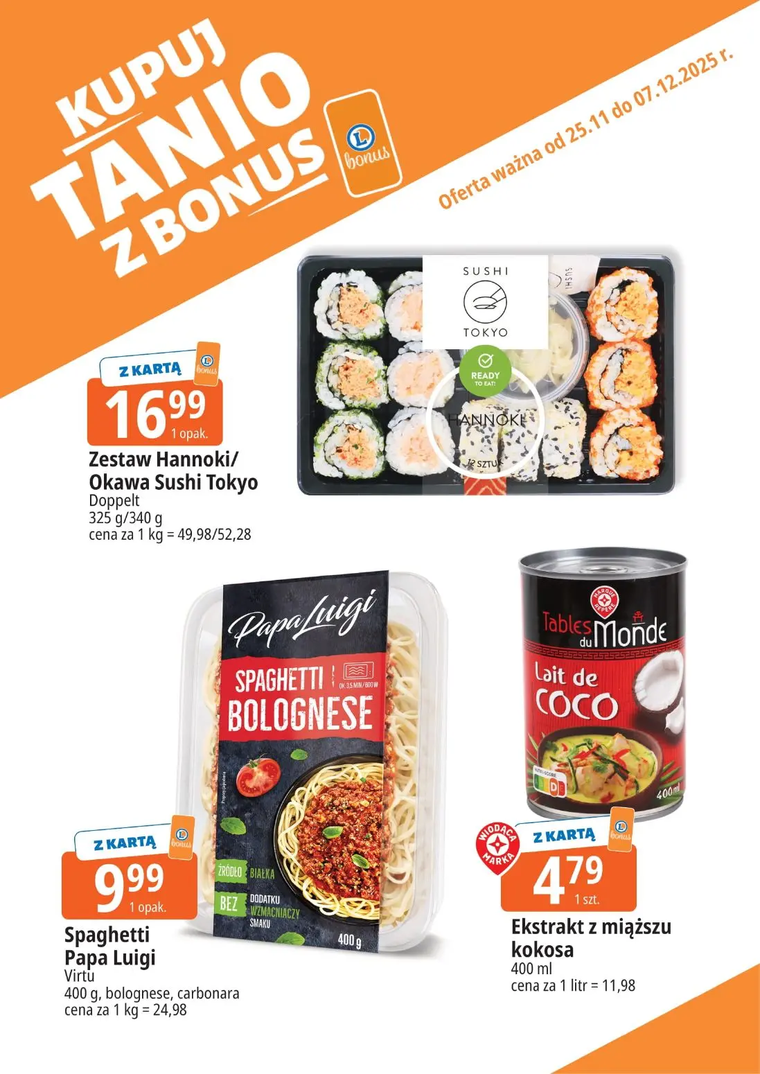 gazetka promocyjna E.Leclerc Bonus skanujesz kasę zyskujesz! - Strona 5