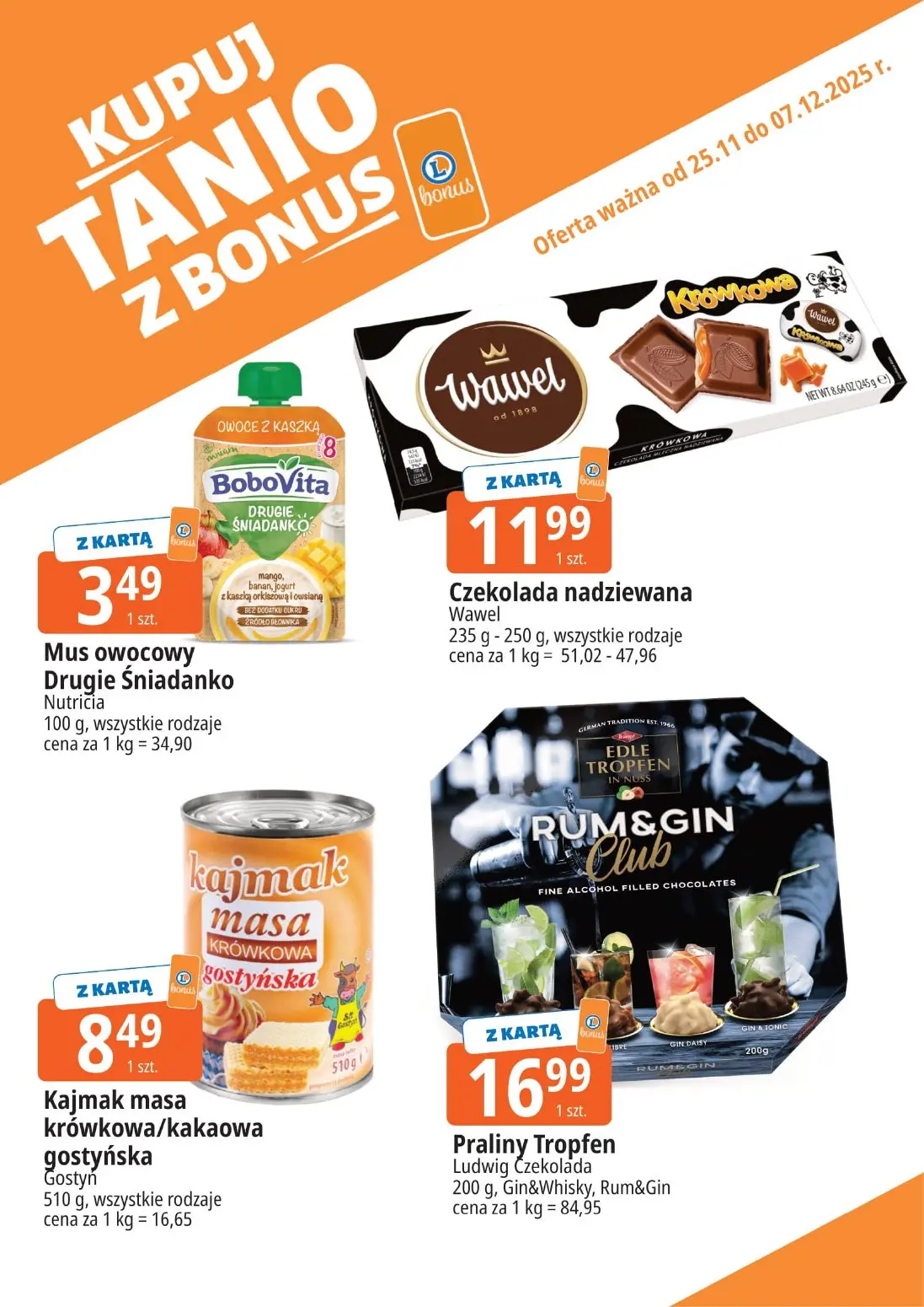 gazetka promocyjna E.Leclerc Bonus skanujesz kasę zyskujesz! - Strona 8