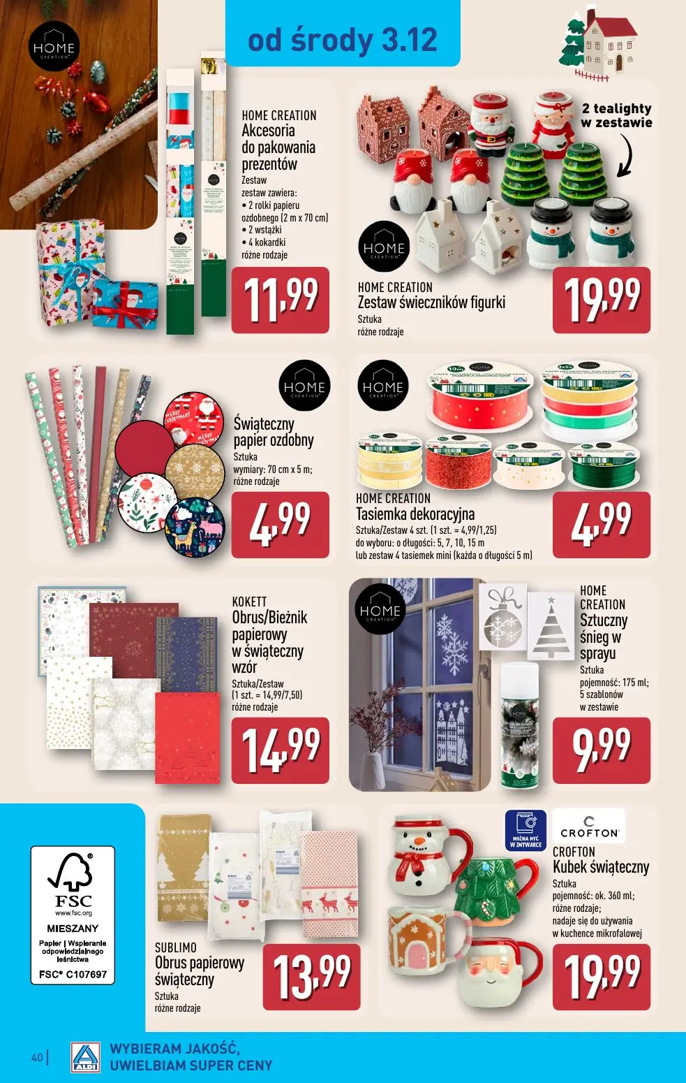 gazetka promocyjna ALDI Nowa gazetka ALDI - Strona 40