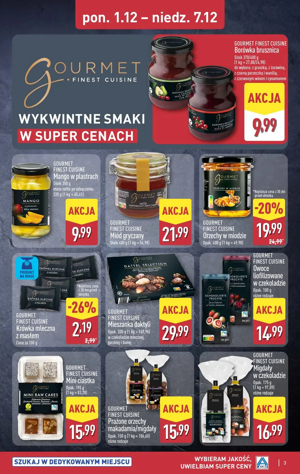 gazetka promocyjna ALDI Wyrafinowane smaki Gourmet - Strona 3
