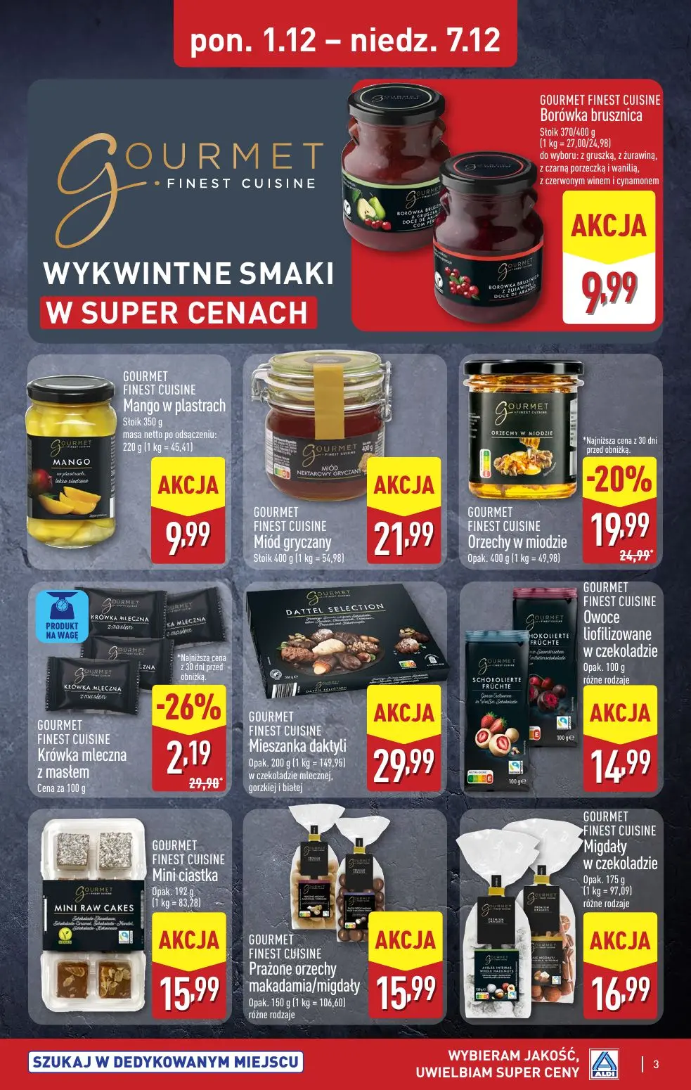 gazetka promocyjna ALDI Wyrafinowane smaki Gourmet - Strona 3