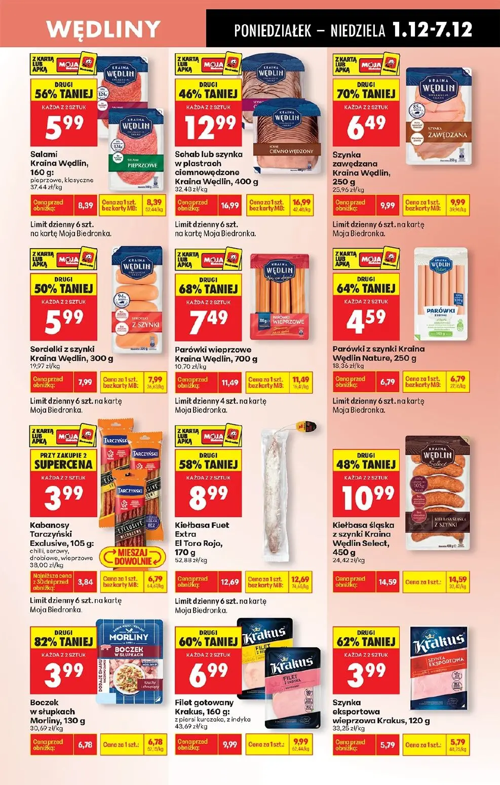 gazetka promocyjna Biedronka Od poniedziałku - Strona 49