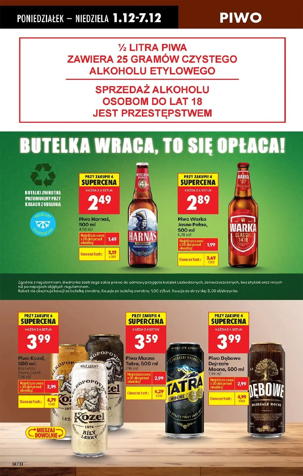 gazetka promocyjna Biedronka Od poniedziałku - Strona 68