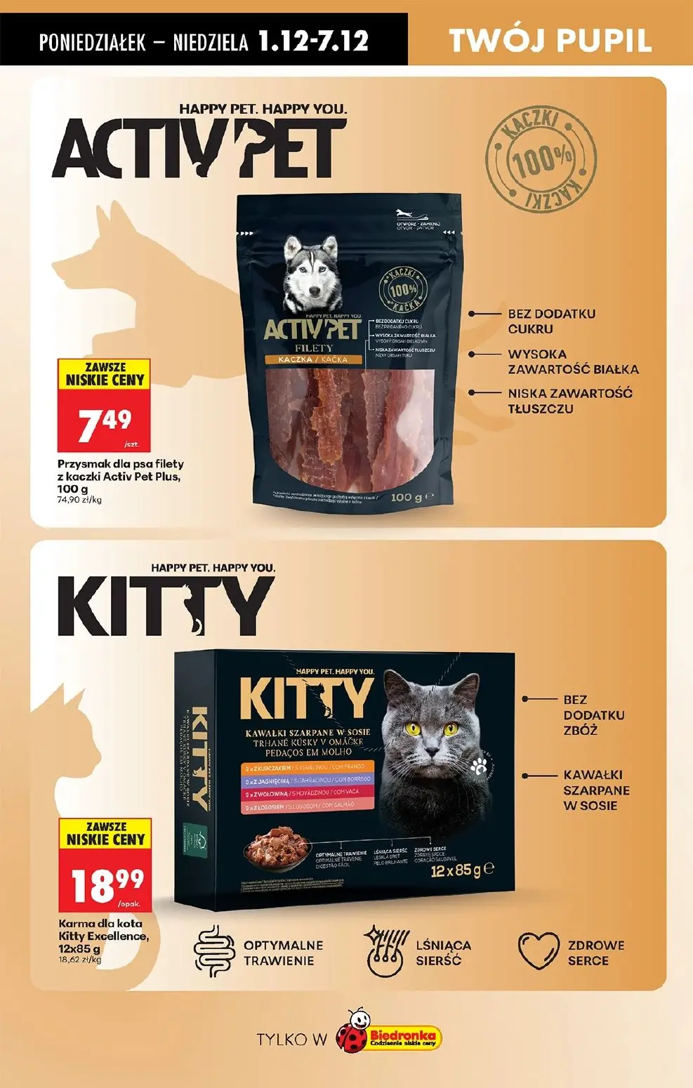 gazetka promocyjna Biedronka Od poniedziałku - Strona 82