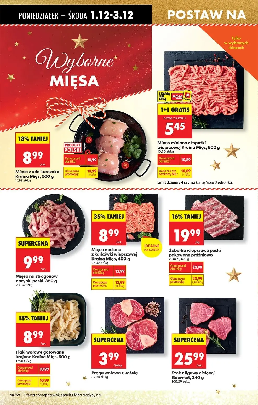 gazetka promocyjna Biedronka Od poniedziałku. Lada tradycyjna - Strona 40