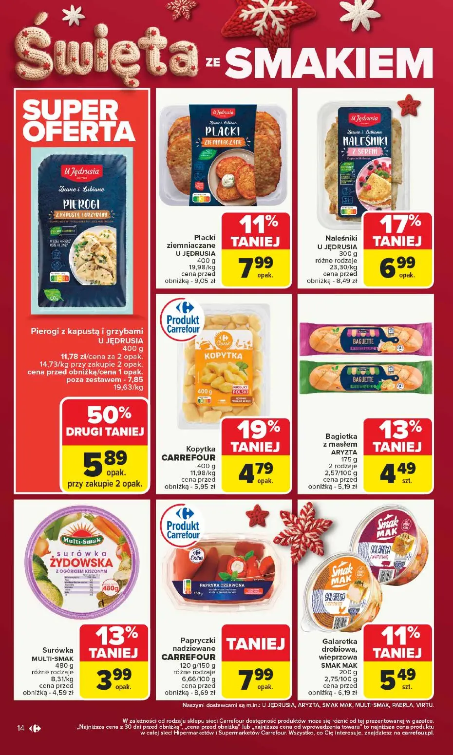 gazetka promocyjna Carrefour Święta ze smakiem - Strona 18