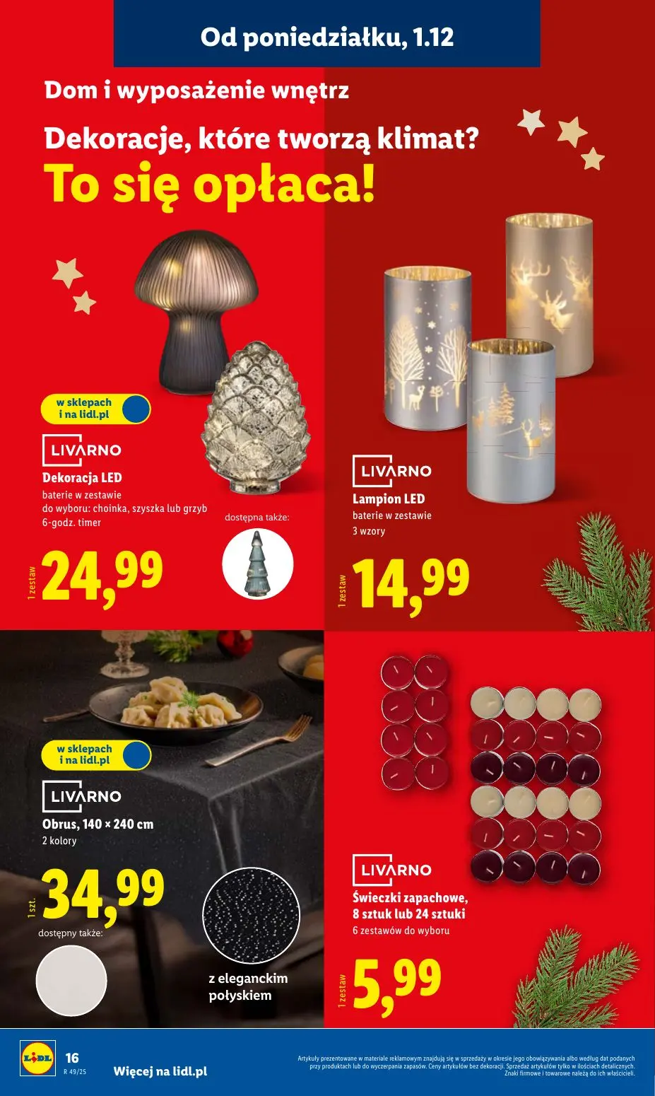 gazetka promocyjna LIDL Od poniedziałku - Strona 22
