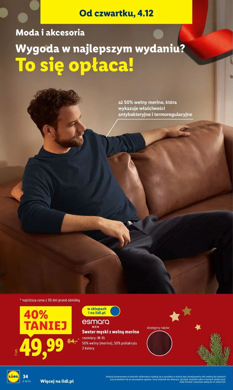 gazetka promocyjna LIDL Od poniedziałku - Strona 40