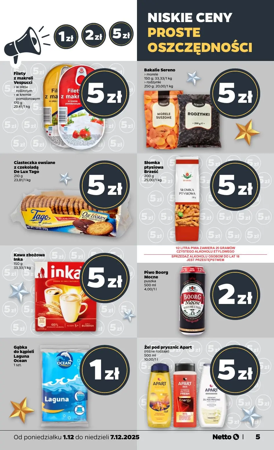 gazetka promocyjna NETTO Zadziwiająco tanie Święta 🎄 - Strona 5