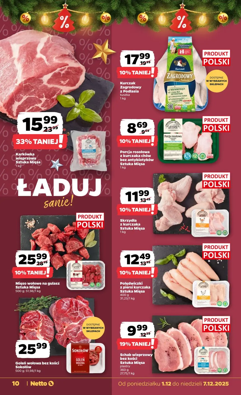 gazetka promocyjna NETTO Zadziwiająco tanie Święta 🎄 - Strona 10