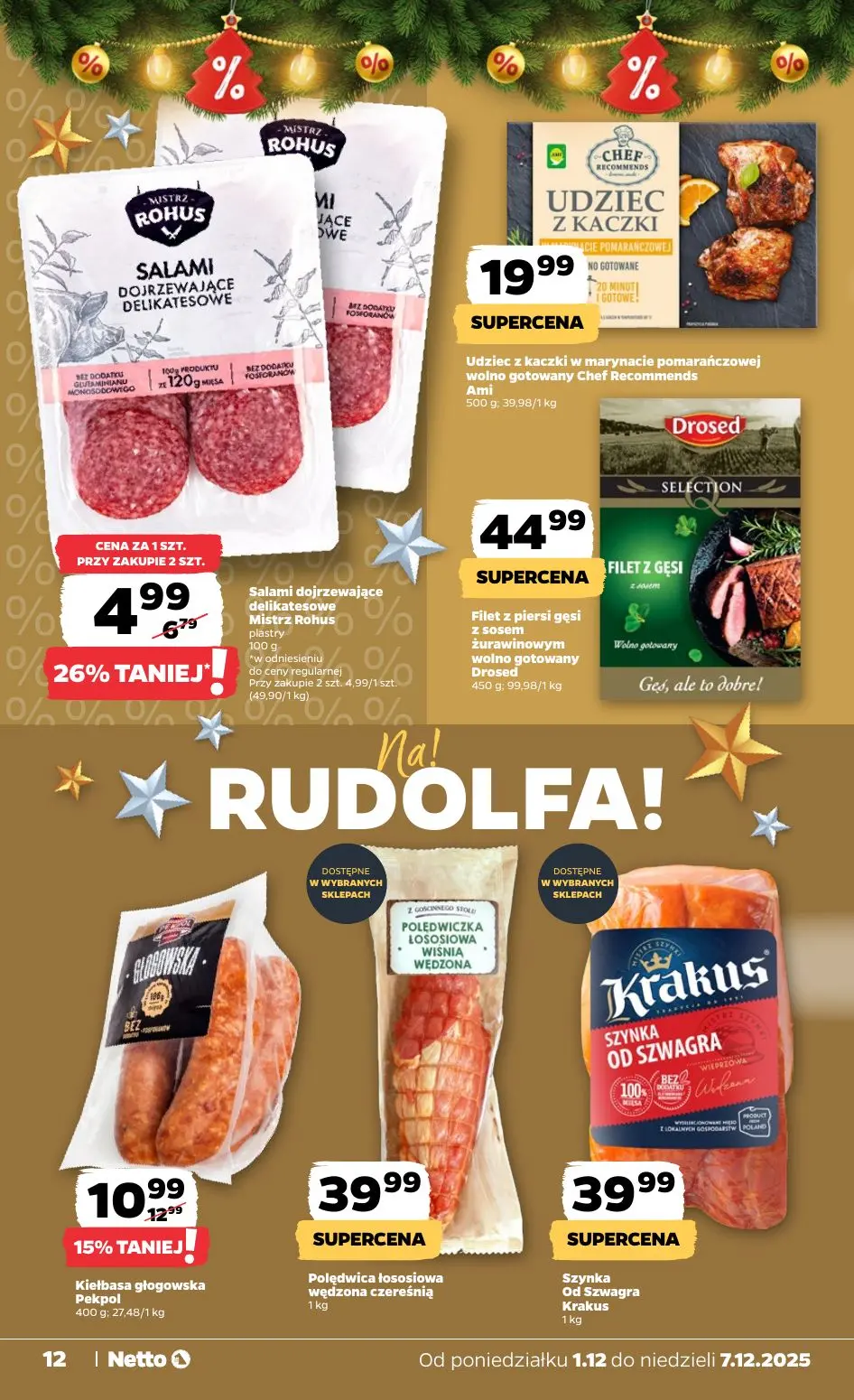 gazetka promocyjna NETTO Zadziwiająco tanie Święta 🎄 - Strona 12